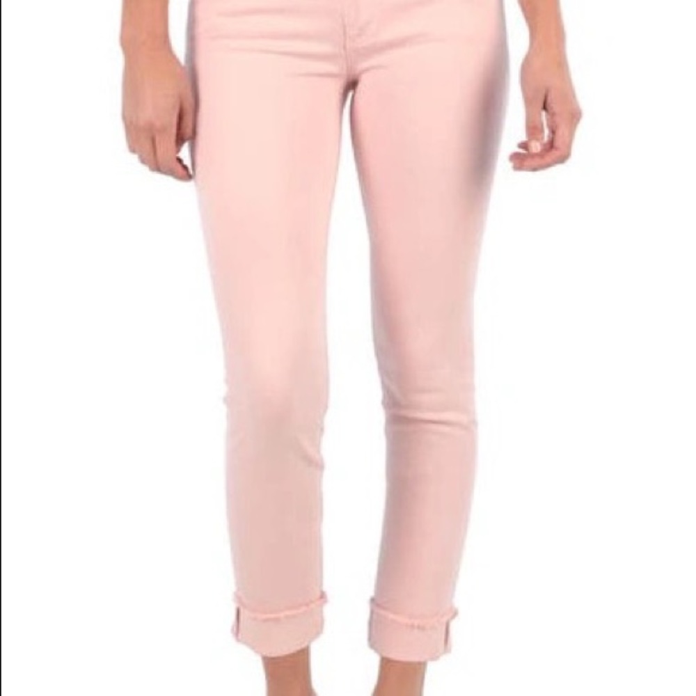 Kut from the Kloth Pink Ankle Jeans